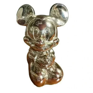 Disney 1989 Reed & Barton Disney Babies Mickey Mouse Silverplated Bank
